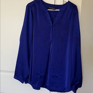 Lane Bryant Royal Blue Blouse